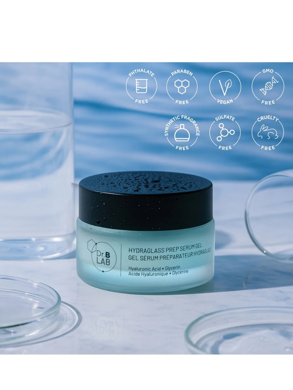 Hydraglass Hydrating Prep Serum Gel — Blue